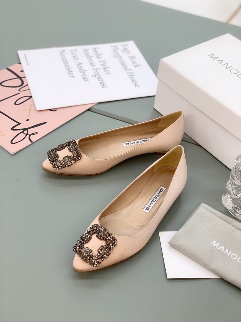 Manolo Blahnik flat shoes